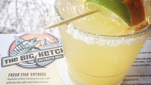 Get $5 burgers and margaritas at The Big Ketch in Buckhead this Sunday. Photo credit: Melissa Libby & Associates.
