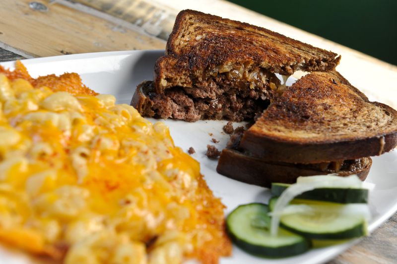 If you want comfort food, Folk Art is ready to oblige with items such as the patty melt and the flat-top mac and cheese. BECKY STEIN / SPECIAL
