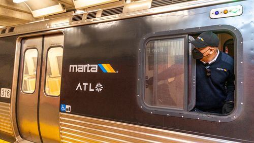 MARTA plans to apply for a federal grant to help pay for its $150 million renovation of Five Points station. (File photo by Jenni Girtman for The Atlanta Journal-Constitution)