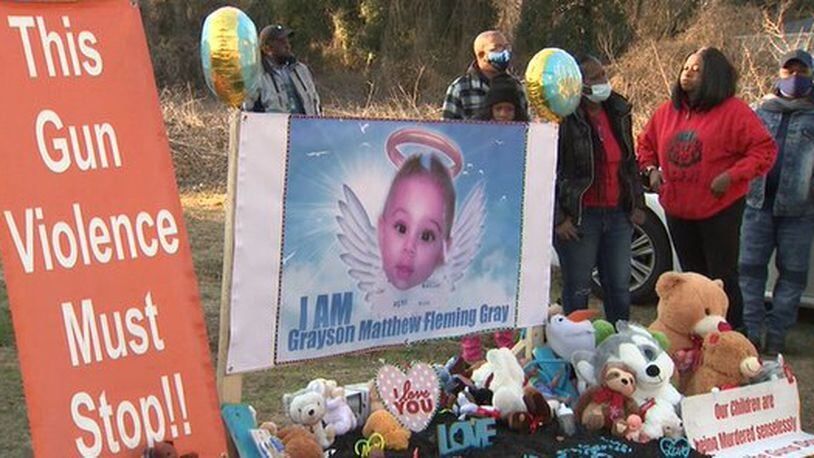 A 6-month-old was killed in a drive-by shooting Jan. 24.