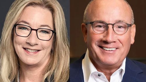 Marian Pittman will take over WSB-TV as general manager and is promoted to president of content for all of Cox Media Group. She replaces Ray Carter (right), who is retiring. COX MEDIA GROUP