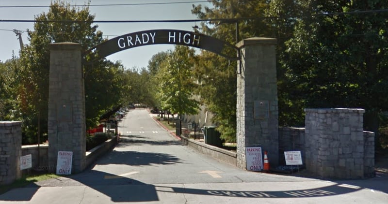 In 2002, the Boys' High alumni donated funds for an entry gate to Grady High School. The plaque on a column says "This entryway into Grady High School
dedicated on August 28, 2002 by the
Boys' High School
Alumni Association
to recognize
Academic and Athletic Excellence.
for 75 years, Boys' High produced outstanding examples of
Leadership, Integrity and Service.
Boys' High alumni included distinguished
local, state and national public officials,
military and community leaders, and
successful citizens in all areas of
business, the professions, religion, the arts
and other fields of human endeavor."