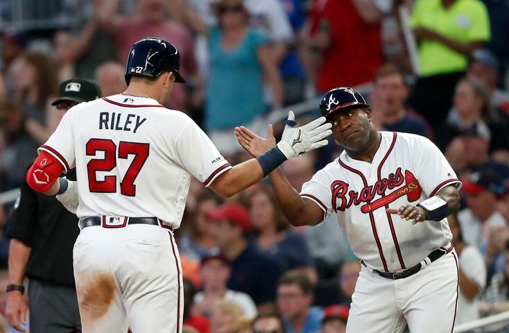 Photos: Austin Riley has two more hits in second Braves game