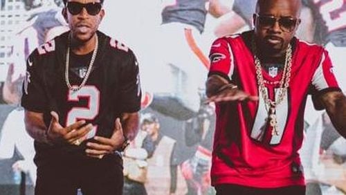 Ludacris and Jermaine Dupri will be among those appearing at the Atlanta Falcons' celebration of the 50th anniversary of hip-hop on Nov. 26. Photo: Thomas Concordia