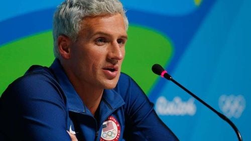Olympic American swimmer Ryan Lochte was indicted last week for falsely reporting a crime in Brazil. MATT HAZLETT / GETTY IMAGES