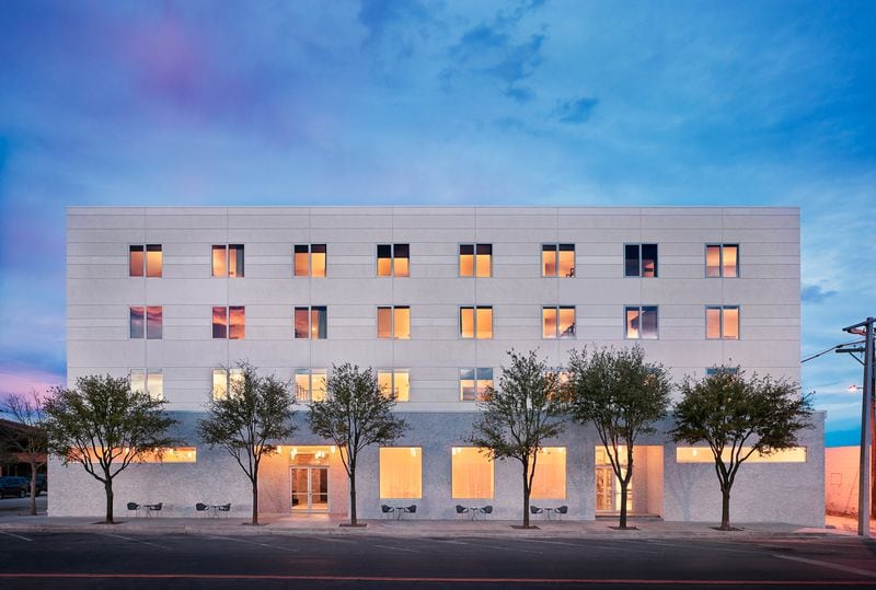 Hotel Saint George opened in 2016 and is home to LaVenture restaurant and the Marfa Book Company. CONTRIBUTED BY CASEY DUNN / HOTEL SAINT GEORGE.