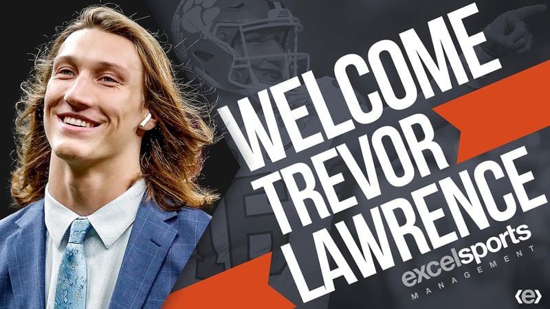 Trevor Lawrence signs with Excel.
