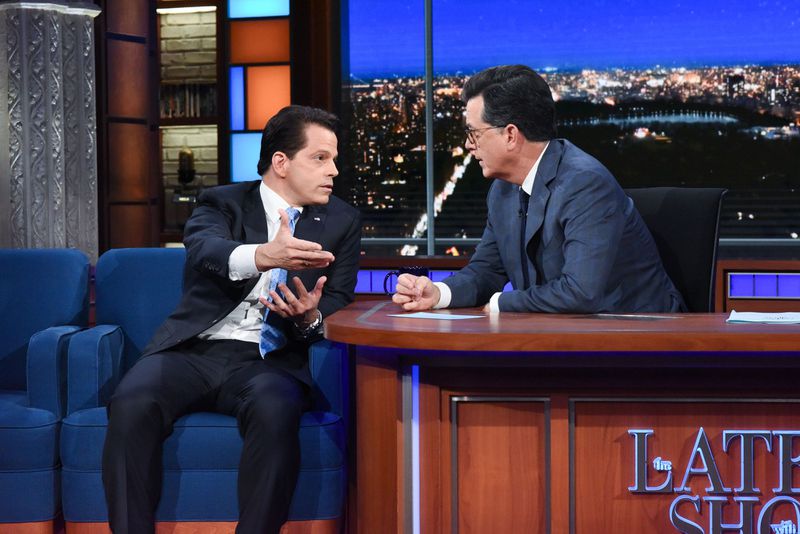 Anthony Scaramucci on 'The Late Show With Stephen Colbert'