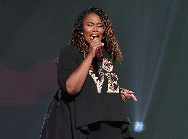 Mandisa will bring some gospel flair to Winter Jam. (Photo by Jason Davis/Getty Images for KLOVE)