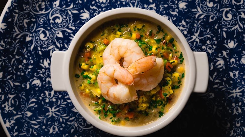 Brassica's yellow corn bisque is rich, decadent and likable.