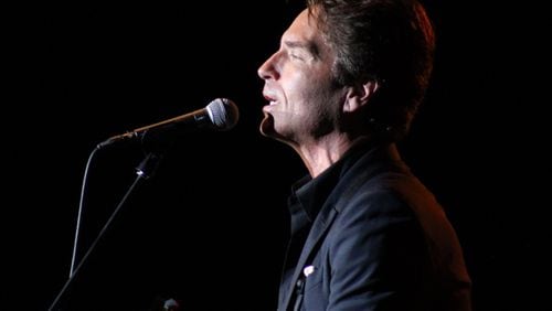 Richard Marx was joined by the Atlanta Pops for his Aug. 5 concert at The Fred in Peachtree City. Photo: Melissa Ruggieri/AJC