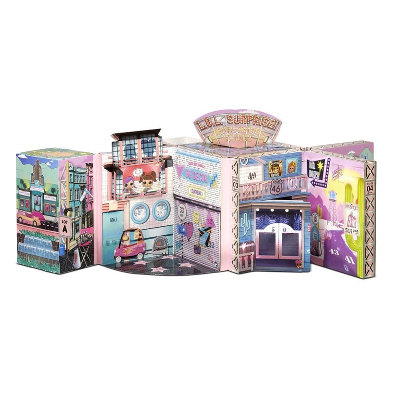 Get ready for lights, camera and movie action with a L.O.L. Surprise! O.M.G. Movie Magic Studios set.