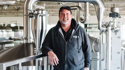 Brewmaster Mitch Steele at New Realm Brewing Co. in Atlanta. PHOTO CREDIT: Andrew Lee
