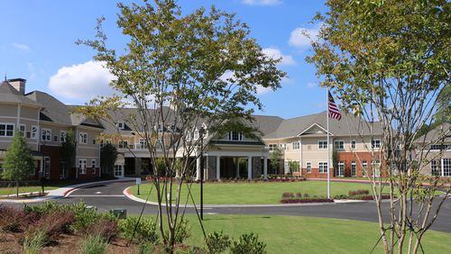 Sterling Estates of West Cobb is a retirement home in Marietta, which according to a study is one of the top places in Georgia to retire.