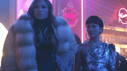 Jennifer Lopez and Constance Wu star in "Hustlers," which also has a brilliant cameo from an Atlanta R&B superstar.