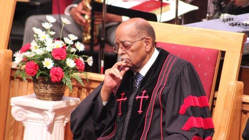 The Rev. Cameron Madison Alexander, who died Sunday at age 86, was pastor of Antioch Baptist Church North in Atlanta. CONTRIBUTED
