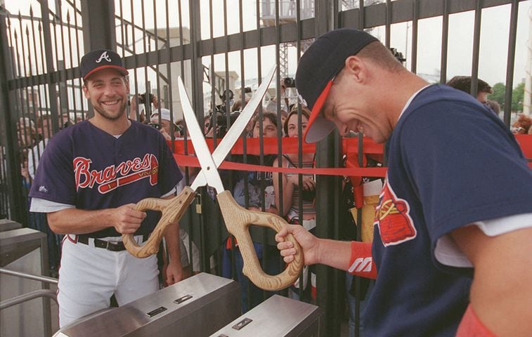 Turner Field's first Opening Day: April 4, 1997