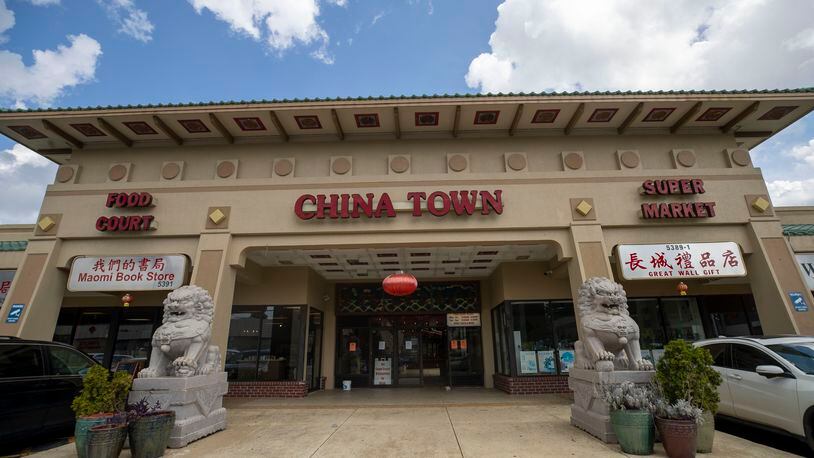 The Atlanta Chinatown Shopping Mall, 5379 New Peachtree Road in Chamblee, is home to three dozen businesses, and it draws Chinese people from around the state and elsewhere in the U.S. ALYSSA POINTER / ALYSSA.POINTER@AJC.COM