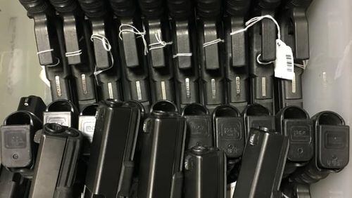Lawrenceville has approved the purchase of 150 new Glock firearms; part of the purchase reflects a trade-in of current weapons with a credit of $23,760. (Courtesy Ed’s Public Safety)