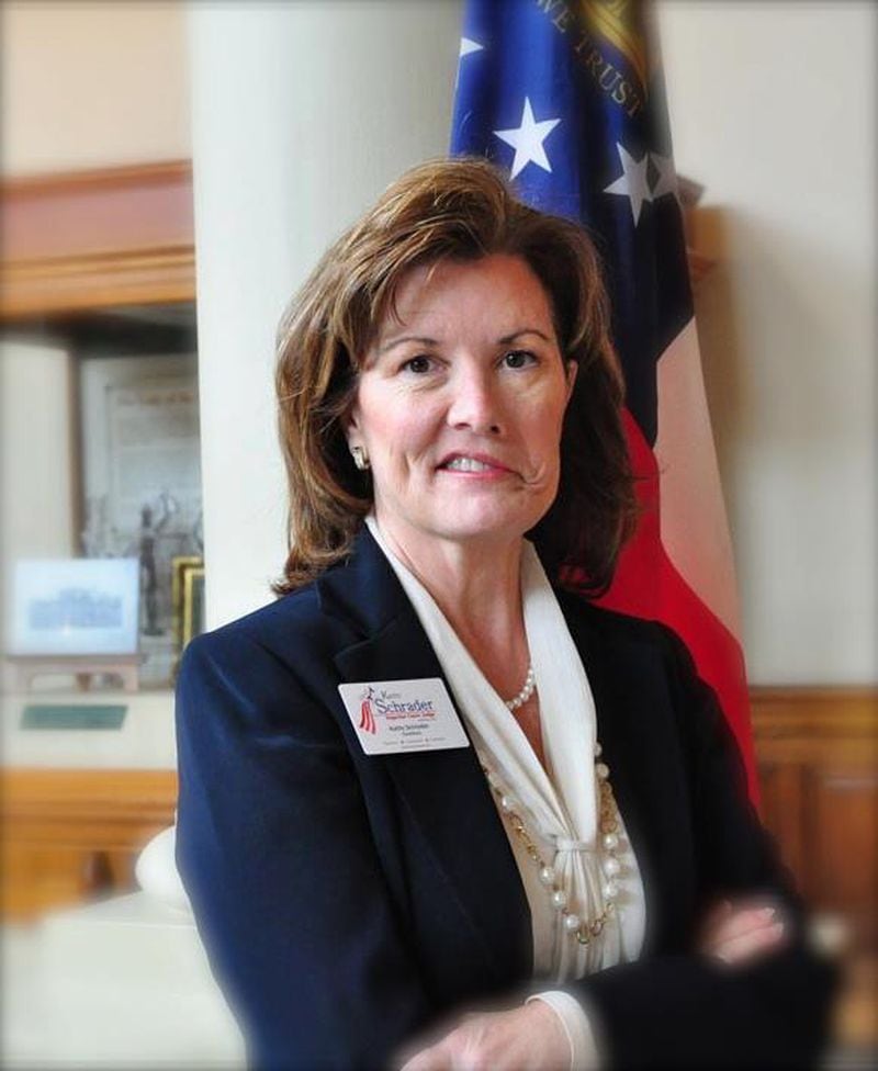 Incumbent Gwinnett Superior Court Judge Kathryn "Kathy" Schrader is running for reelection. Her website is https://judgekathyschrader.com/