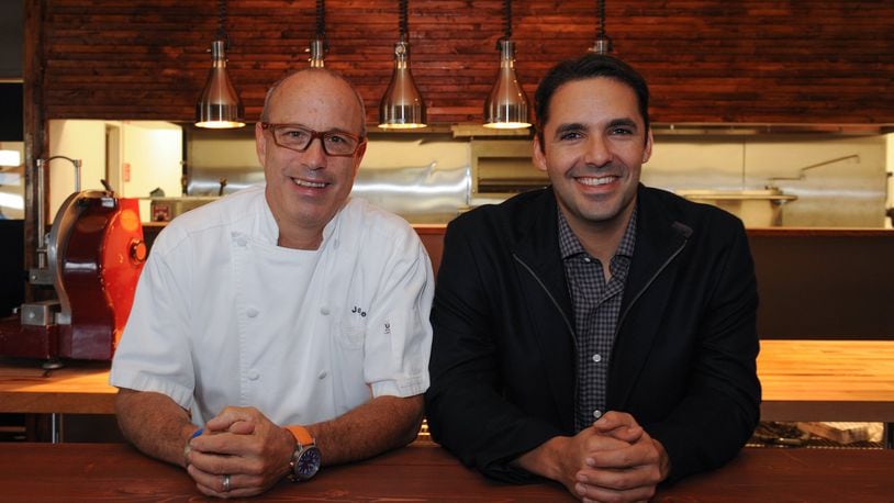 Chef Jamie Adams and general manager Leonardo Moura at il Giallo in Sandy Springs. (Becky Stein Photography)