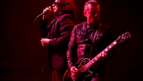 Ian Astbury, left, and Billy Duffy, of The Cult. Photo: JAY JANNER / AMERICAN-STATESMAN