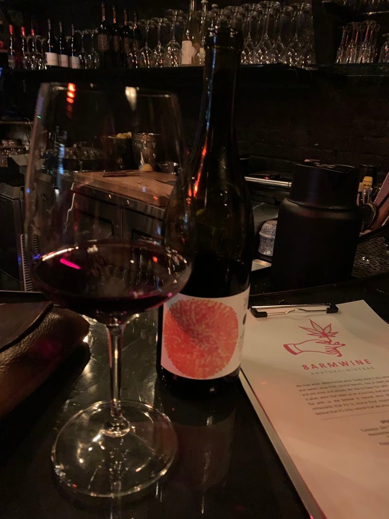 A rare find in Atlanta at 8Arm Wine: Martha Stoumen 2018 Venturi Vineyard Carignan.