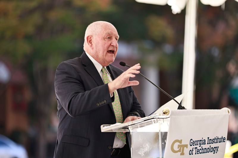 University System of Georgia Chancellor Sonny Perdue has reportedly met with House Republicans to point to the risks an overhaul of the state's certificate of need program poses for a pending deal between Wellstar Health System and the Augusta University Health System. (Natrice Miller/natrice.miller@ajc.com)  


