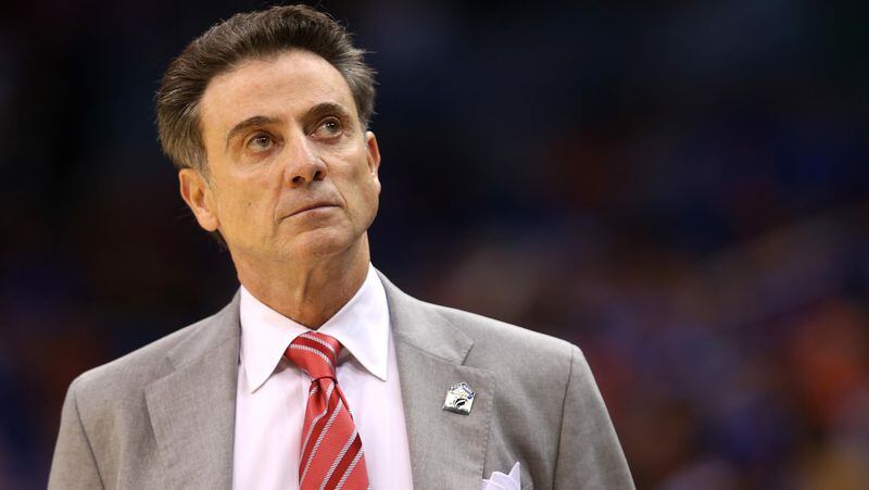 Coach Rick Pitino’s contract was terminated by Louisville.