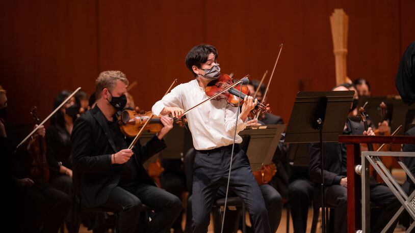 Stefan Jackiw performs Conrad Tao's latest work Friday with the Atlanta Symphony Orchestra.