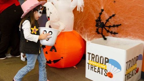 All over metro Atlanta, there are Kool Smiles offices that want to give children toys in exchange for their Halloween candy.