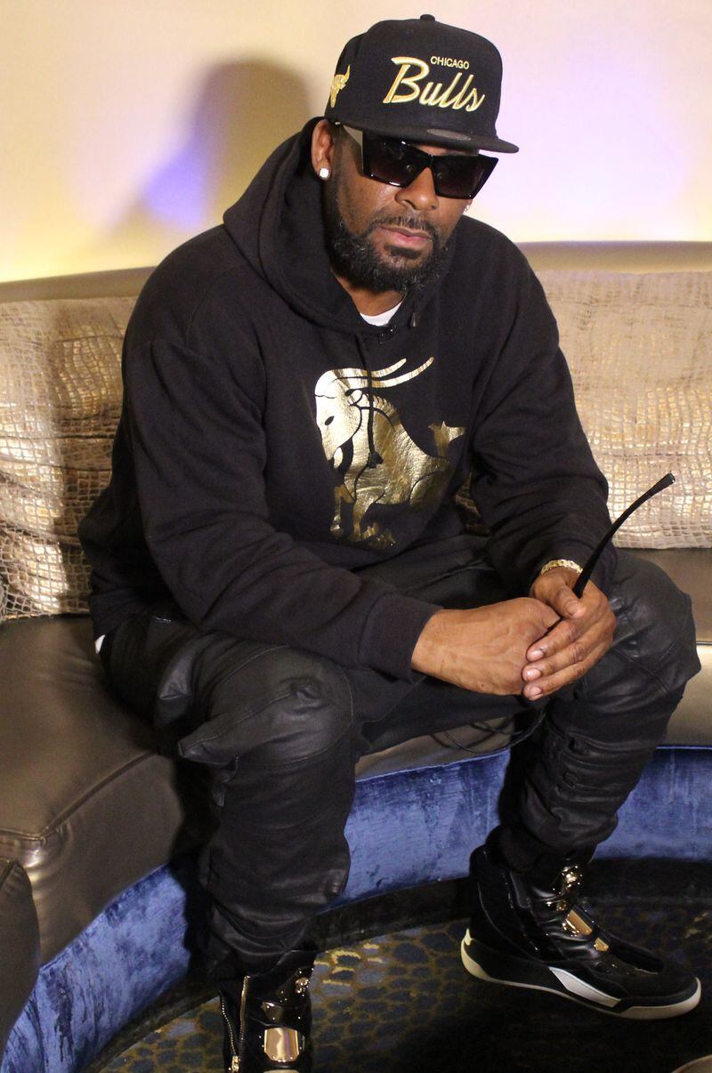 R. Kelly hanging at the W Hotel in May. Photo: Melissa Ruggieri/AJC