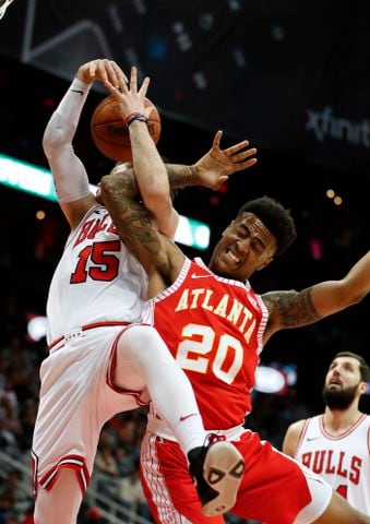 Photos: Hawks wear unique uniforms but fall to Bulls