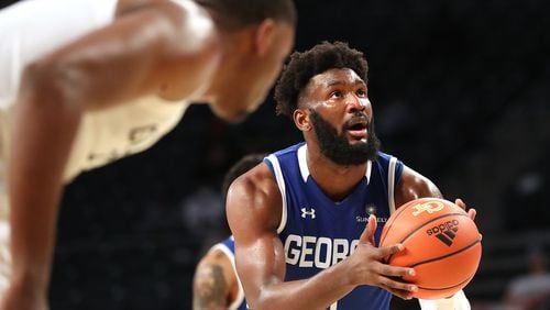 Eliel Nsoseme will be out of the lineup with a knee injury when Georgia State opens the season against Brewton-Park.