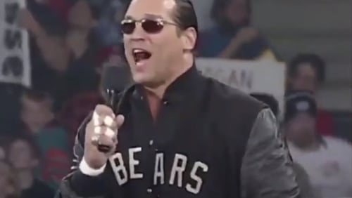 Former Chicago Bears star and professional wrestler Steve "Mongo" McMichael announced he has ALS, or Lou Gehrig's disease. (Image: YouTube screenshot)