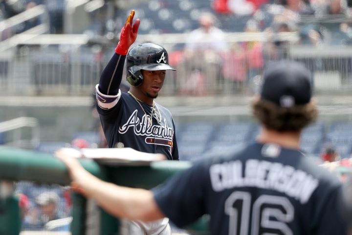 Photos: Braves record a win over the Nationals
