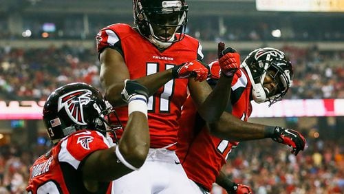 If the Falcons are going to rebound from a dismal losing season, Julio Jones (11) will be a central figure.