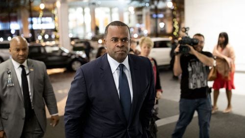 A recent suit filed by the City of Atlanta is the newest salvo in an ongoing battle between Mayor Kasim Reed and developer Egbert Perry, CEO of Integral Group, over public housing land. BRANDEN CAMP/SPECIAL