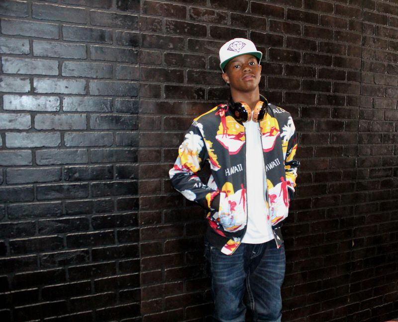 Atlanta rapper Silento (aka Ricky Lamar Hawk), 17, has more than 47 million views of his song "Watch Me (Whip/ Nae Nae) on YouTube. Photo: Melissa Ruggieri/AJC