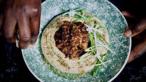 Oxtail hummus from Apt 4B.
