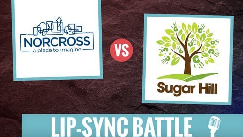 Sugar Hill has challenged Norcross to a Lip Sync Battle. (Courtesy Cities of Norcross and Sugar Hill)