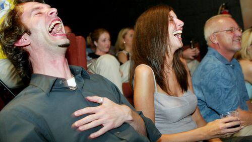 The crowd reacts during a show at the Whole World Theatre. (File photo)