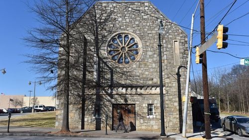 Efforts are underway to restore historic West Hunter Street Baptist Church . HYOSUB SHIN / HSHIN@AJC.COM