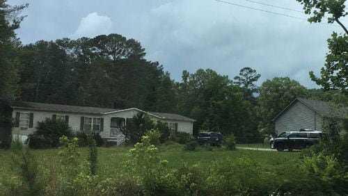 The residence in Catoosa County where two people likely overdosed on drugs and died. (Credit: Chattanooga Times Free Press)