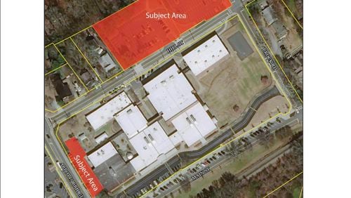 Duluth has agreed to renew an agreement with Gwinnett County School District for public parking on two lots at Coleman Middle School. (Courtesy City of Duluth)