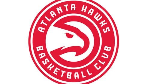 The Pac-Man logo, featuring the “Atlanta Hawks Basketball Club” wordmark, is the team’s new primary logo.