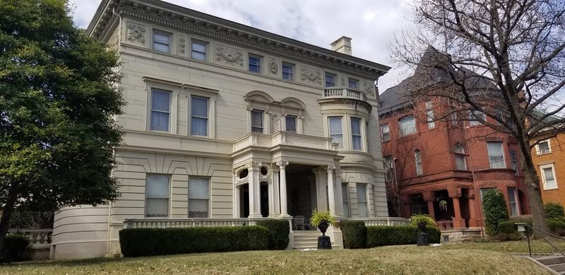 The Samuel Grabfelder home on "Millionaires Row" in Old Louisville. 
Courtesy of Tracey Teo