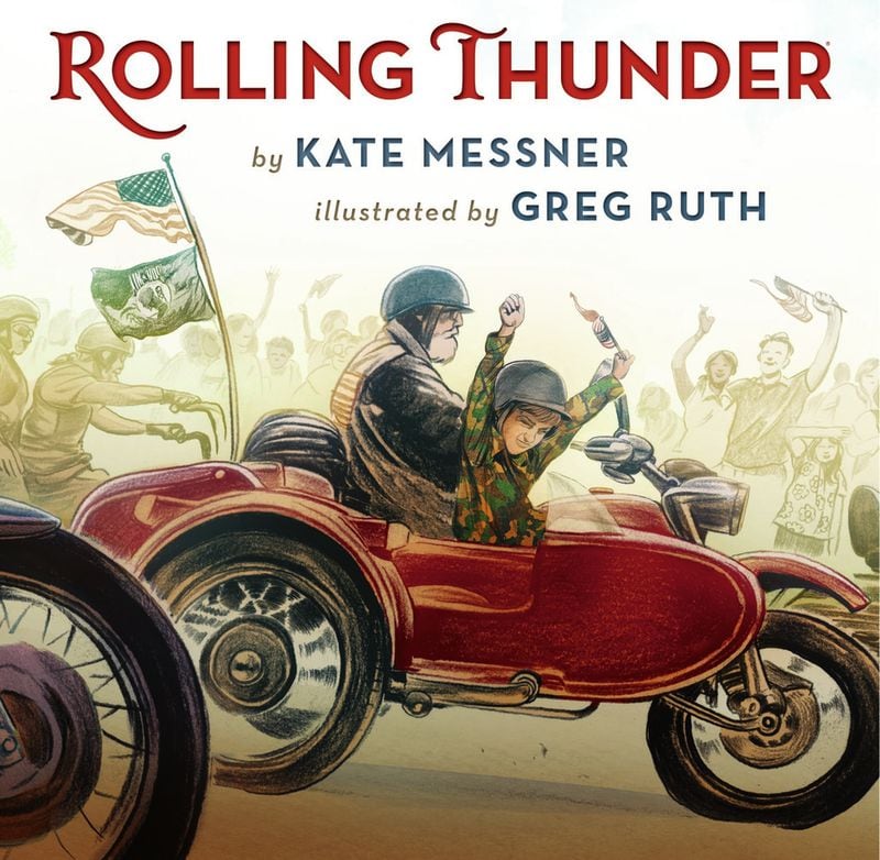 “Rolling Thunder” by Kate Messner, illustrated by Greg Ruth (Scholastic Press). CONTRIBUTED