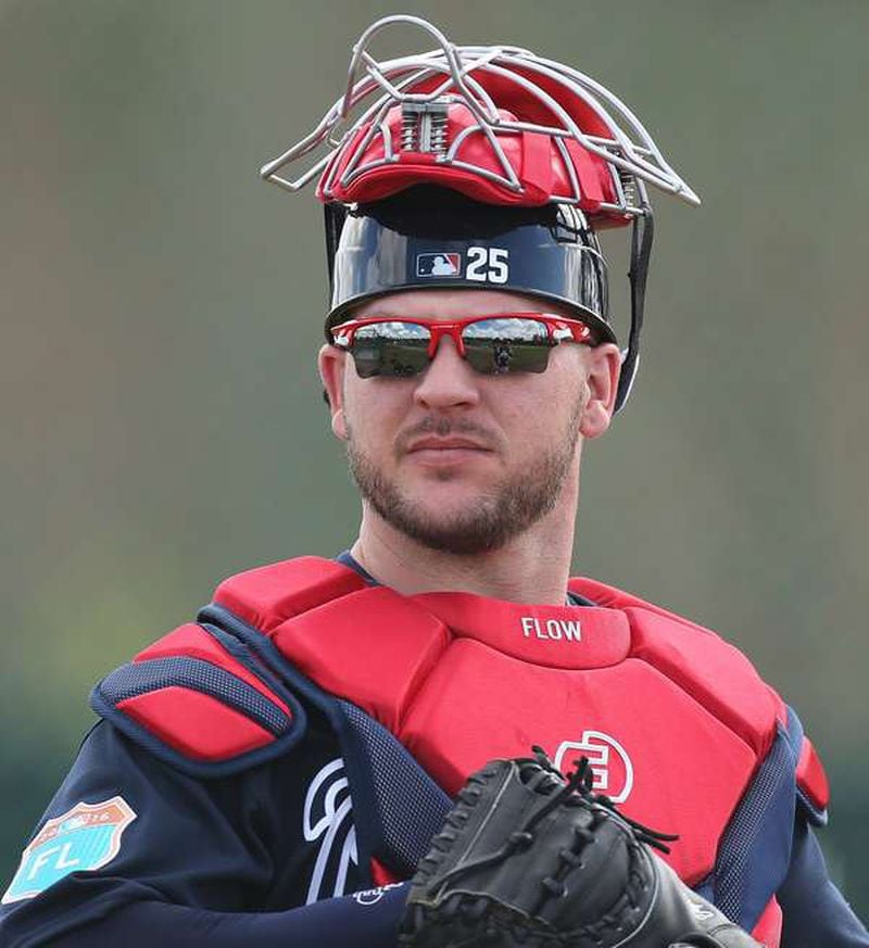 Catcher Tyler Flowers went 4-for-4 with three RBIs Tuesday against the Dodgers in the Braves' fourth consecutive win. (Curtis Compton/AJC file photo)