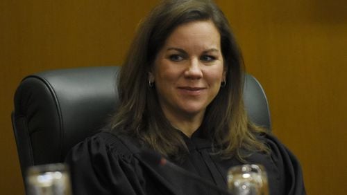 Georgia Supreme Court Justice Britt Grant won U.S. Senate confirmation Tuesday to the 11th U.S. Circuit Court of Appeals. (DAVID BARNES / DAVID.BARNES@AJC.COM)